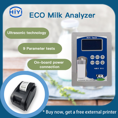 Ultrasone technologie Eco-melk analysator, geitenmelk tester 5-10 ml