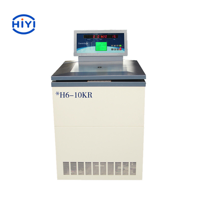 H6-10KR Gekoelde de hoge snelheid centrifugeert Slot van het Vloer het Elektronische Autodeksel voor Klinische Geneeskunde